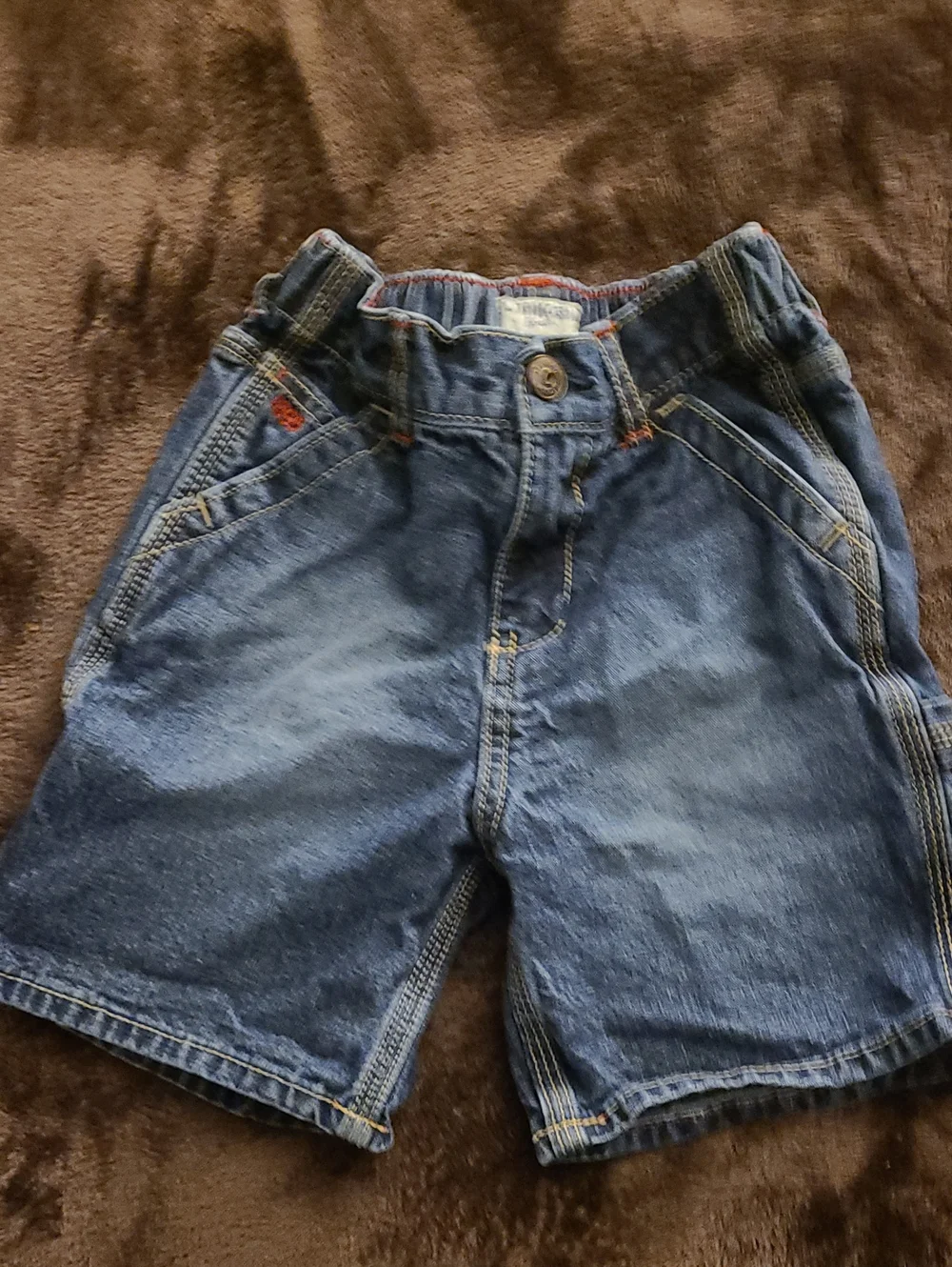 OshKosh B'gosh Dark Blue Denim Kids Shorts 4T
